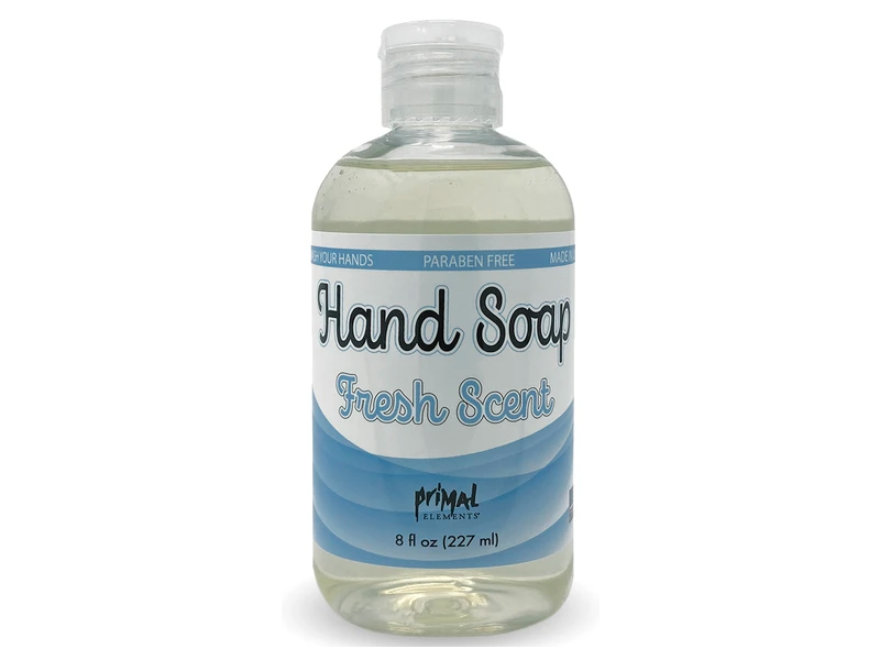 Primal Elements Hand Soap, Fresh Scent, 8 fl oz/227 mL