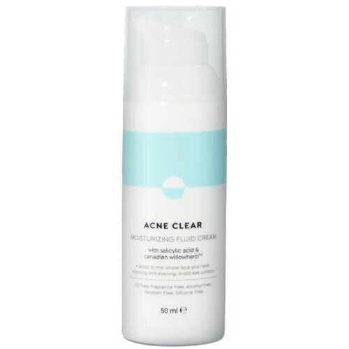 Acne Clear Moisturizing Fluid Cream