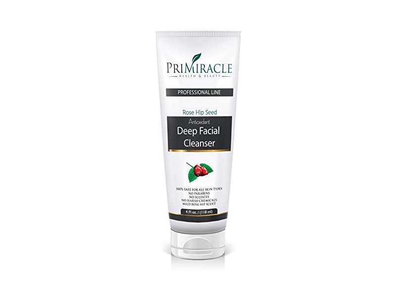 PriMiracle Deep Facial Cleanser With Rosehip Seed Oil, 4 fl oz