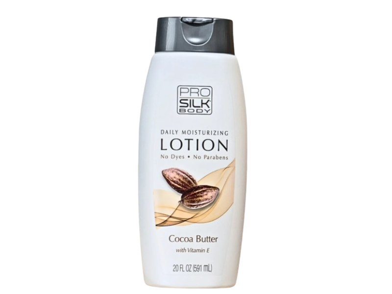 Pro Silk Body Daily Moisturizing Lotion, Cocoa Butter+Vitamin E, 20 fl oz/591 mL