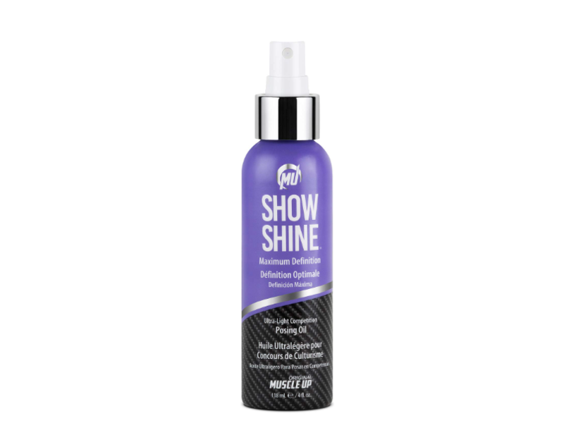 Pro Tan Mu Show Shine Ultra Light Competition Posing Oil, 4 fl oz/118 mL