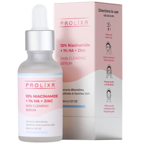 10% Niacinamide + 1% Hyaluronic Acid + Zinc Skin Clearing Face Serum
