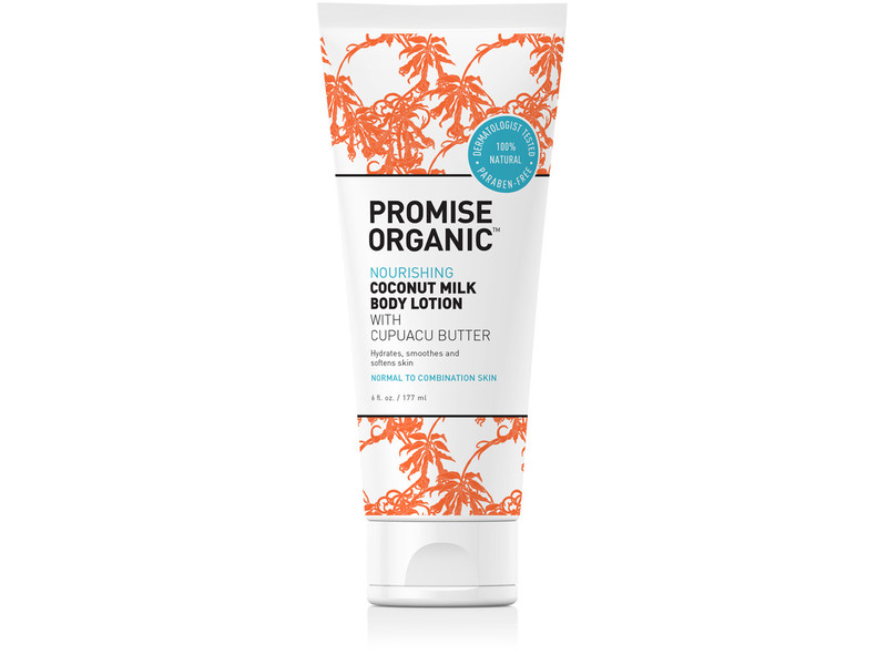 Promise Organic Nourishing Coconut Milk Body Lotion with Cupuacu Butter