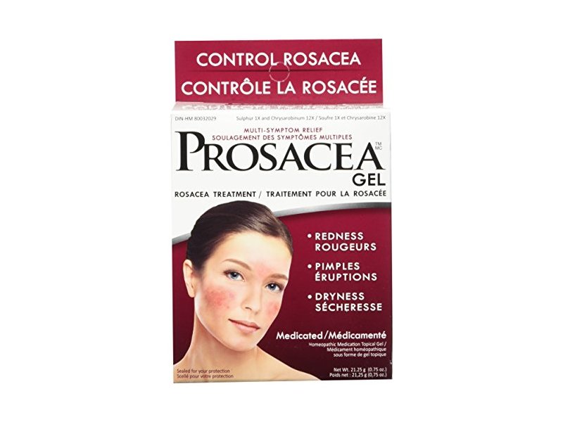 Prosacea Medicated Rosacea Gel, 0.75 oz/21.25 g, Pack Of 2