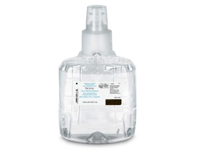 Provon Clear & Mild Foam Handwash, 40.5 fl oz/1200 mL