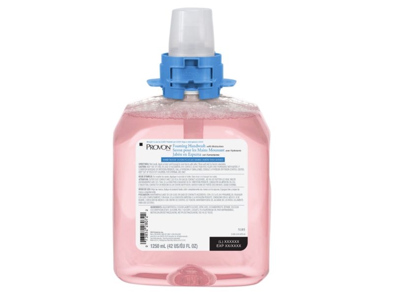 Provon Foam Handwash With Moisturizers, Cranberry, 42 fl oz / 1250 mL, Pack Of 3