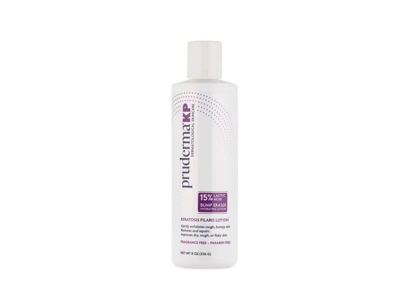 pruderma KP Keratosis Bump Eraser Pilaris Lotion, Lactic Acid, 8 oz/236 g