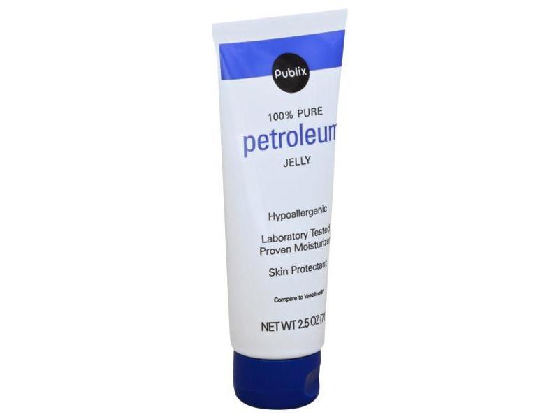 Publix 100% Pure Petroleum Jelly, Hypoallergenic, 2.5 oz/71 g