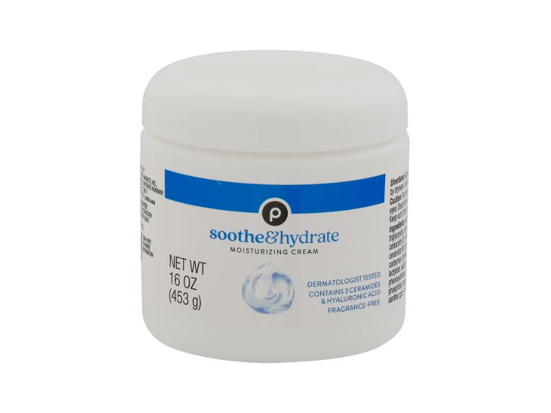 Publix Soothe & Hydrate Moisturizing Cream, 16 oz/453 g