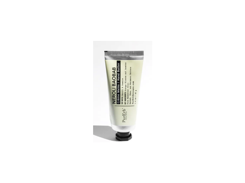 Pur Erb Neroli Baobab Hand Butter, Neroli & Jasmine, 1.4 oz/40 g