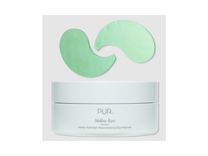 Pur Hemp Hydrogel rejuvenating Eye Patches, Mellow Eyes, 0.11 oz/3 g, 30 Pairs