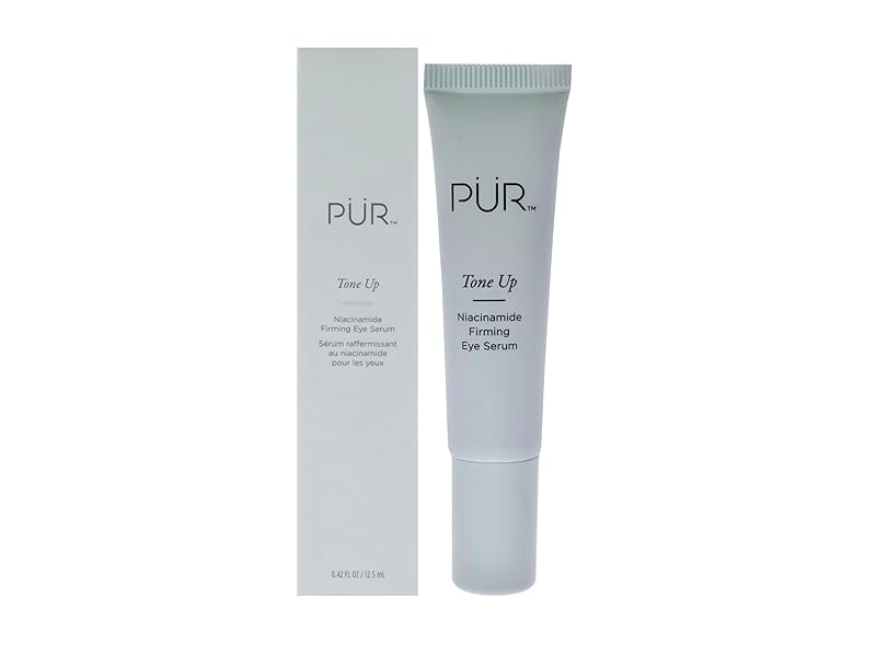 PÜR Tone Up Firming Eye Serum, Niacinamide, 0.42 fl oz/12.5 mL