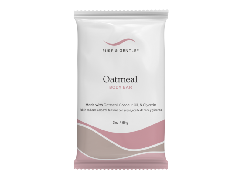 Pure & Gentle Body Bar, Oatmeal, 3 oz/90 g