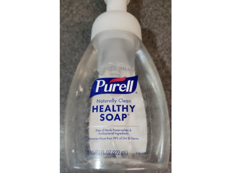 Purell Naturally Clean Healthy Soap, 7.5 fl oz/222 mL