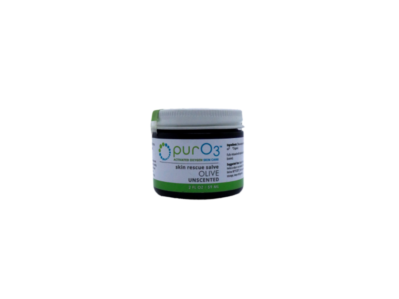 PurO3 Fully Ozonated Olive Oil, 2 fl oz/59 mL