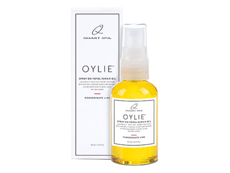 Q Smart Spa Oylie Spray On Total Repair Oil, Pomegranate Lime, 2 fl oz/60 mL