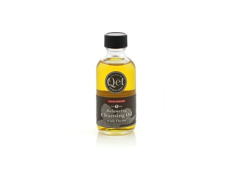 Qet Botanical Beauty Balancing Cleansing Oil with Thyme, 2 oz