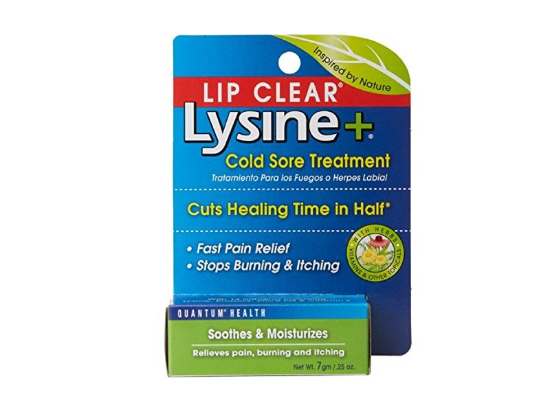 Quantum Health Lip Clear Lysine+ Cold Sore Treatment, 0.25 oz