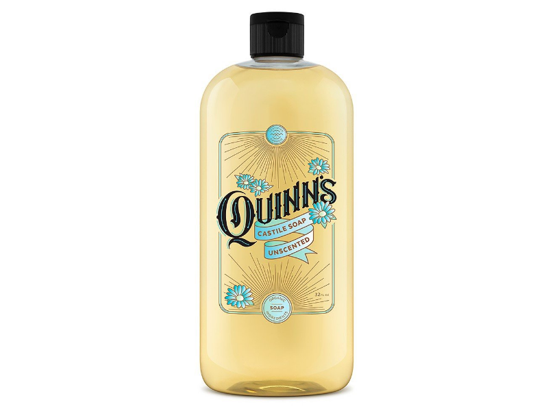 Quinn's Castile Soap, Unscented, 32 fl oz