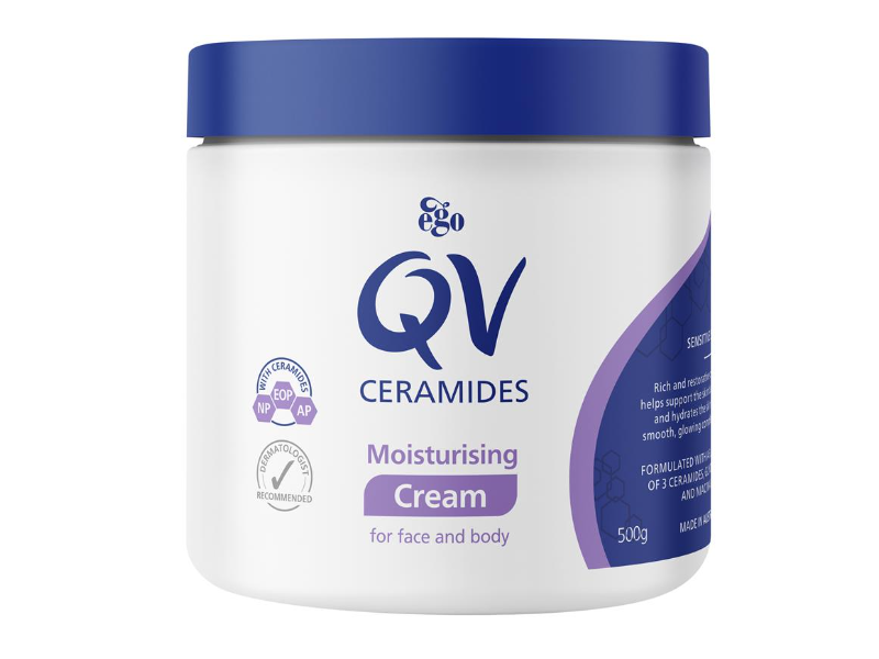 Qv Ceramides Moisturising Cream, 500 g