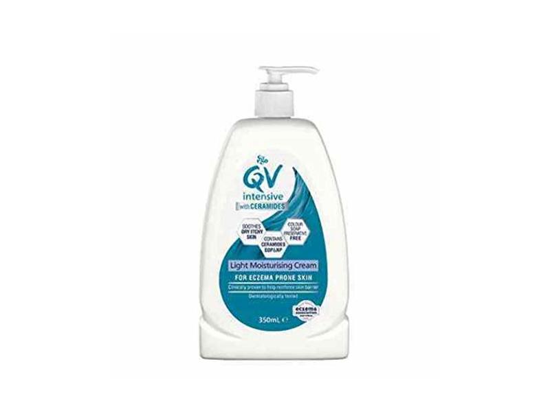 QV Intensive Light Moisturising Cream with Ceramides, 350 ml