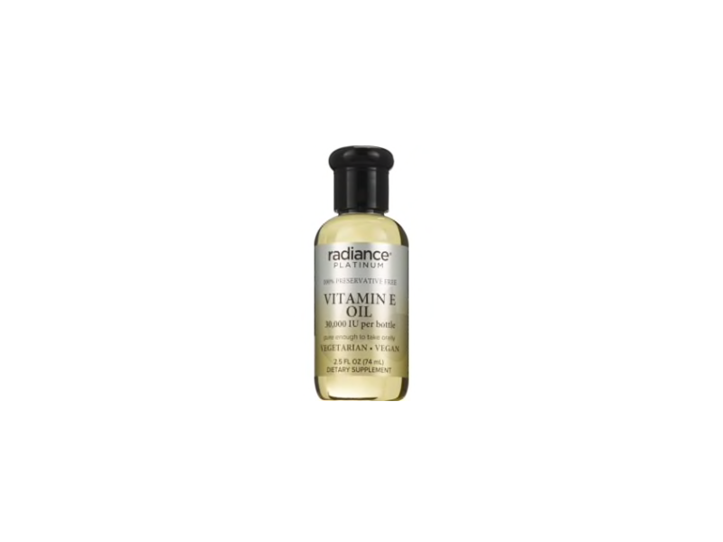 Radiance Platinum Vitamin E Oil Drops 30,000 IU, 2.5 oz