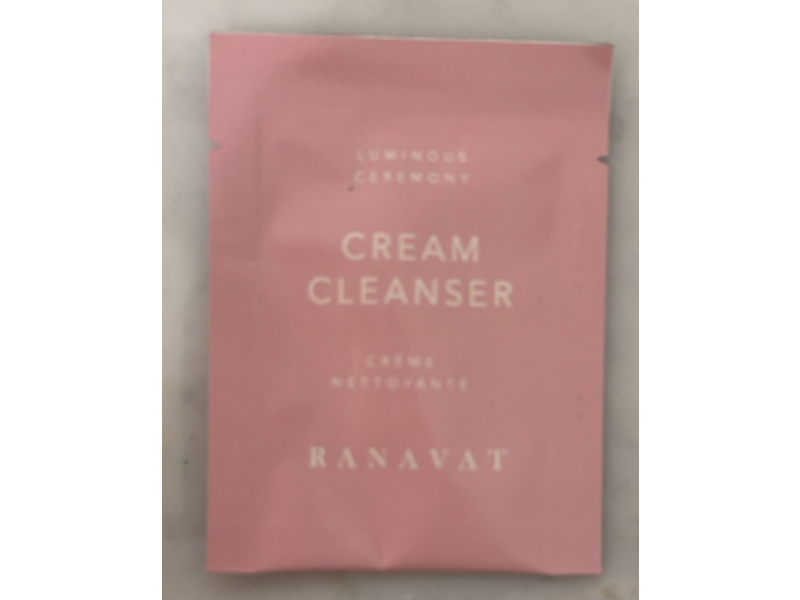 Ranavat Luminous Ceremony Cream Cleanser, 2 g