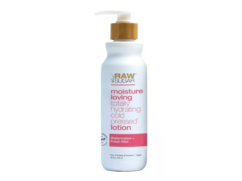 Raw Sugar Watermelon and Fresh Mint Body Lotion, 18 fl oz/532 mL