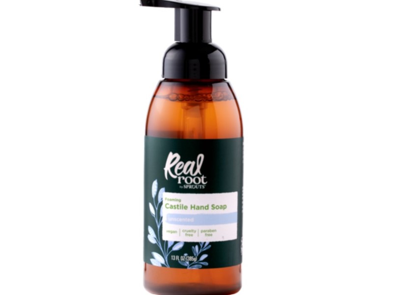 Real Root By Sprouts Foaming Castile Hand Soap, 13 fl oz/385 g