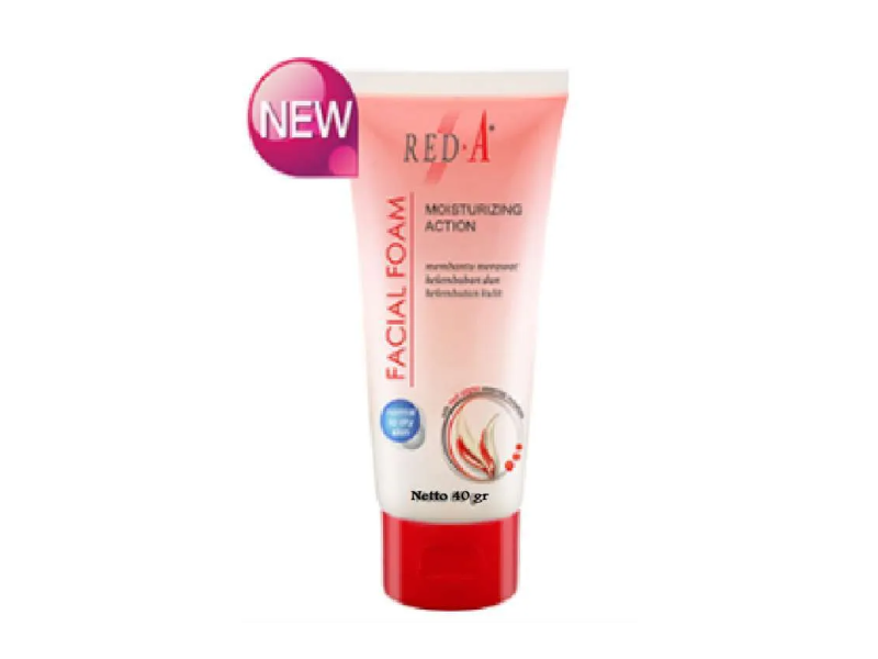 Red A Moisturizing Action Facial Foam, 40 g