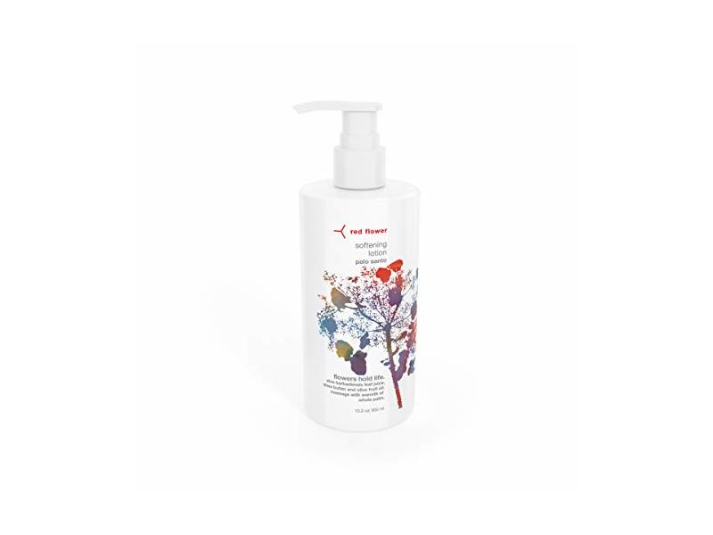 Red Flower Softening Lotion, Palo Santo, 10.2 fl oz/300 mL