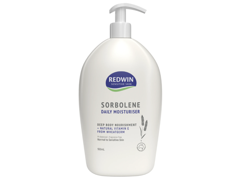 Redwin Sorbolene Daily Moisturiser, 550 mL