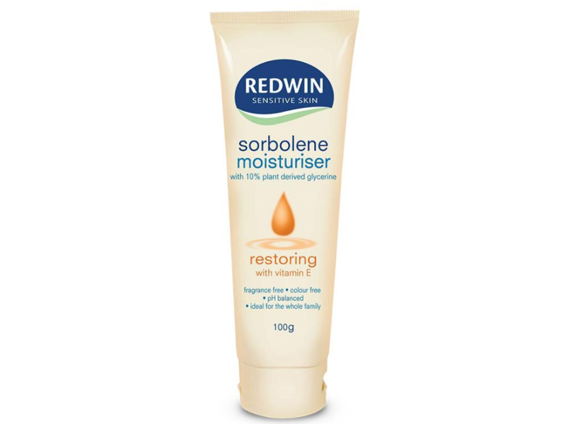 Redwin Sorbolene Moisturiser Restoring, Vitamin E, 3.52 oz/100 g