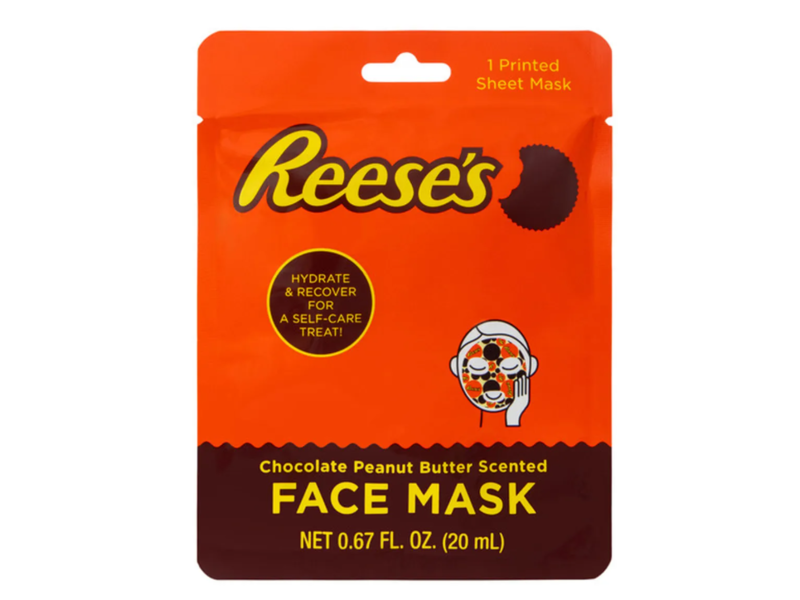 Reese's Face Mask, Chocolate Peanut Butter, 0.67 fl oz/20 mL