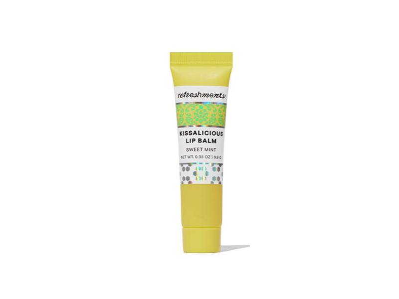 Refreshments Kissalicious Lip Balm, Sweet Mint, O.35 oz/9.9 g