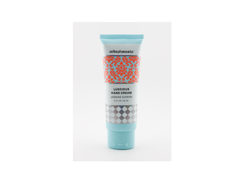 Refreshments Luscious Hand Cream, Jasmine Sunrise, 2 fl oz/60 mL
