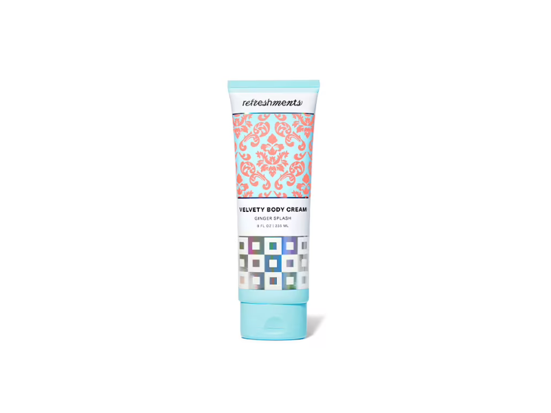 Refreshments Velvety Body Cream, Ginger Splash, 8 fl oz/235 mL
