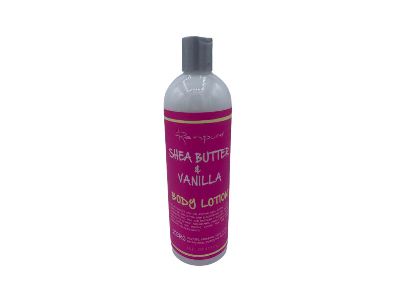 Renpure Body Lotion, Shea Butter, Vanilla, 16 fl oz/473 mL