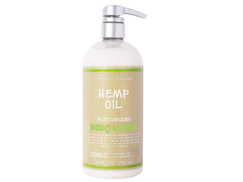 Renpure Hemp Oil Moisturizing Body Lotion, 24 fl oz/708 mL