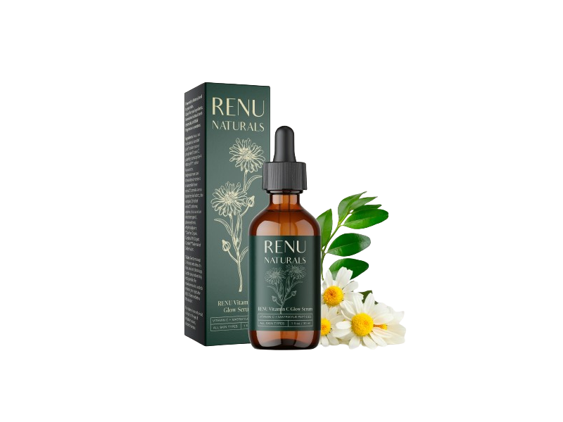 Renu Naturals Vitamin C Glow Serum, 1 fl oz/30 mL