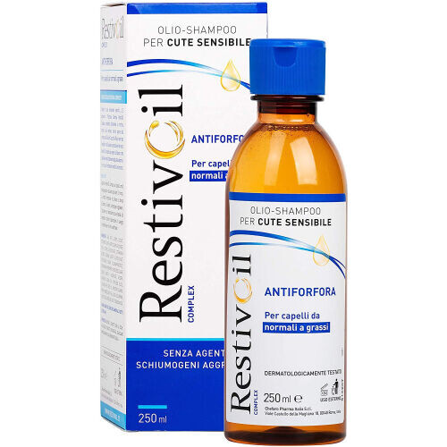 Complex Antiforfora Olio-Shampoo Per Cute Sensibile E Per Capelli Normali E Grassi
