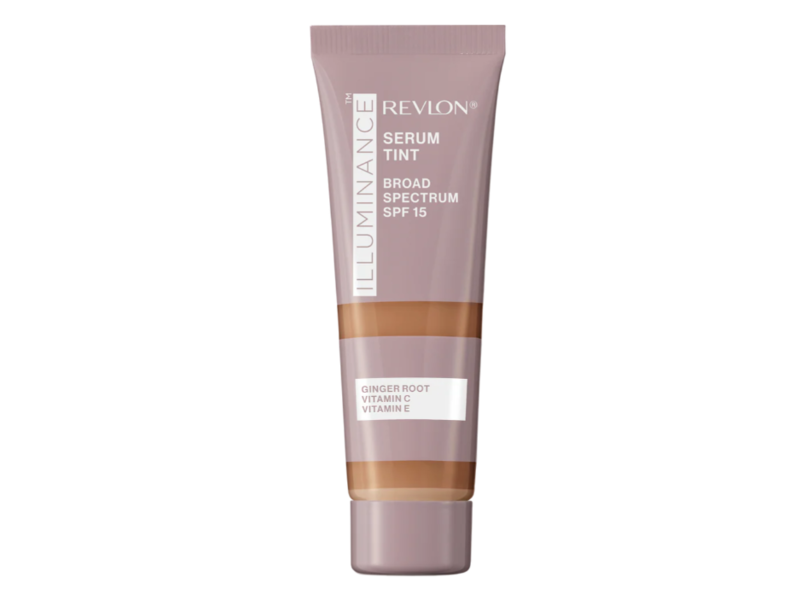 Revlon Illuminance Serum Tint, Ginger Root + Vitamin C & Vitamin E, Rich Sand, 28 mL