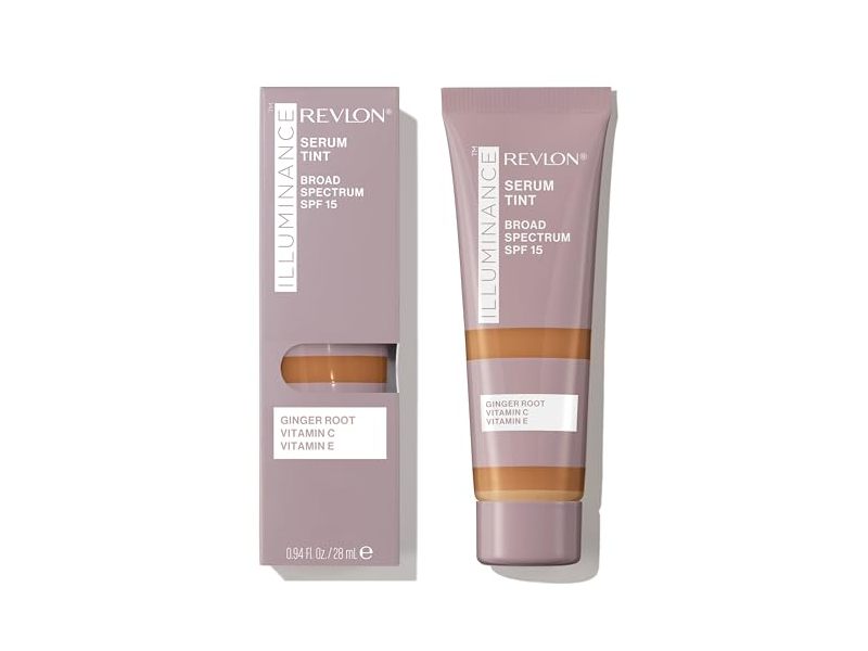Revlon Illuminance Serum Tint, SPF 15, 417 Warm Caramel, 0.94 fl oz/28 mL