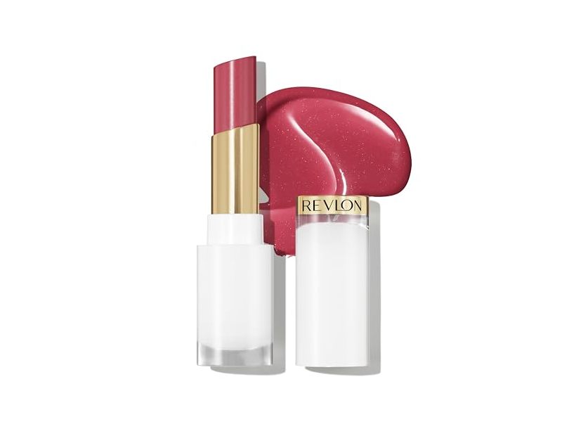 Revlon Super Lustrous Glass Shine Balm, 005 Glossed Up Rose, 0.11 oz/3.1 g
