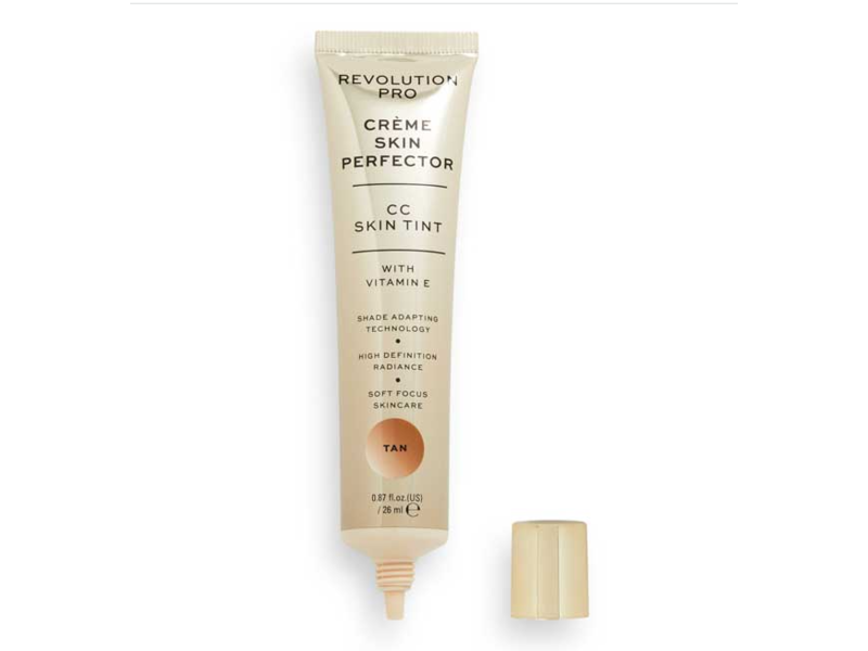 Revolution Perfector Cc Skin Tint, Tan, 0.87 fl oz/26 mL