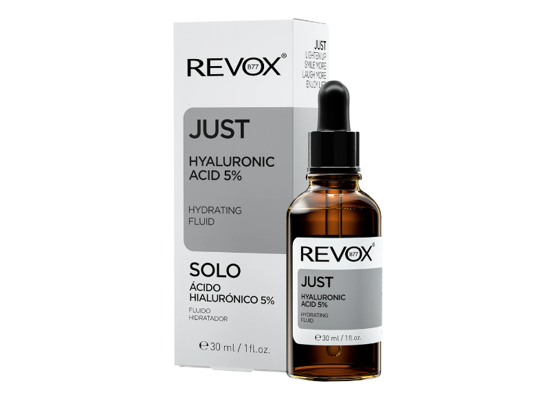 Revox B77 Just Hyaluronic Acid 5% Hydrating Fluid, 1 fl oz/30 mL