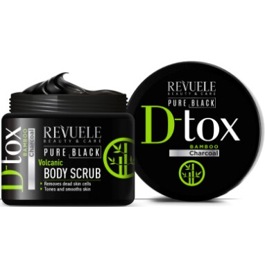 Pure Black D-Tox Volcanic Scrub