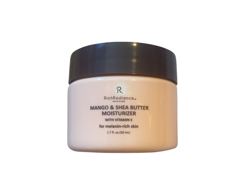 Rich Radiance Skin Care Moisturizer, Mango, Shea Butter & Vitamin E, 1.7 fl oz/50 mL