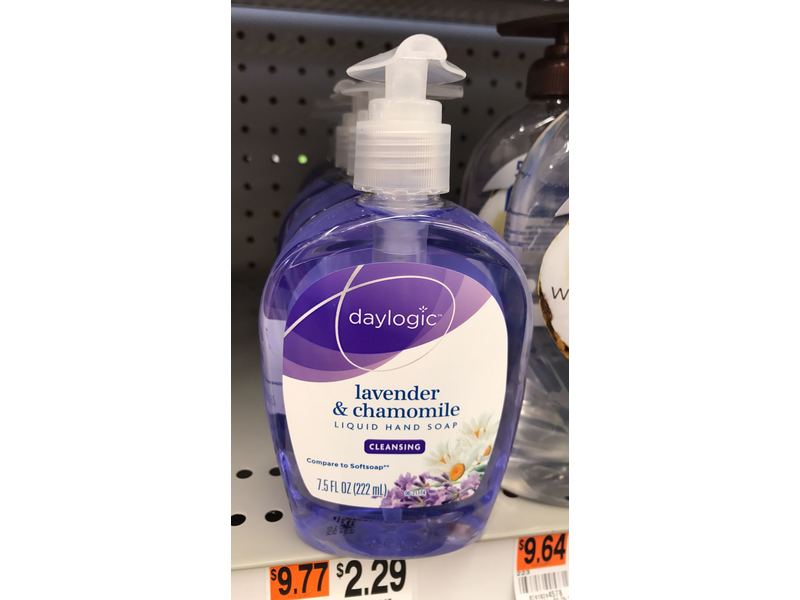 Rite Aid Daylogic Liquid Hand Soap, Lavender & Chamomile, 7.5 fl oz