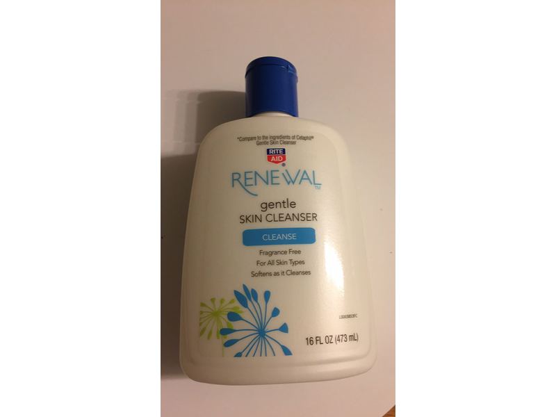 Rite Aid Renewal Gentle Skin Cleanser, 16 fl oz